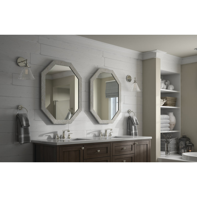 Delta Octagonal Modern & Contemporary Bathroom/Vanity Mirror Wayfair Canada